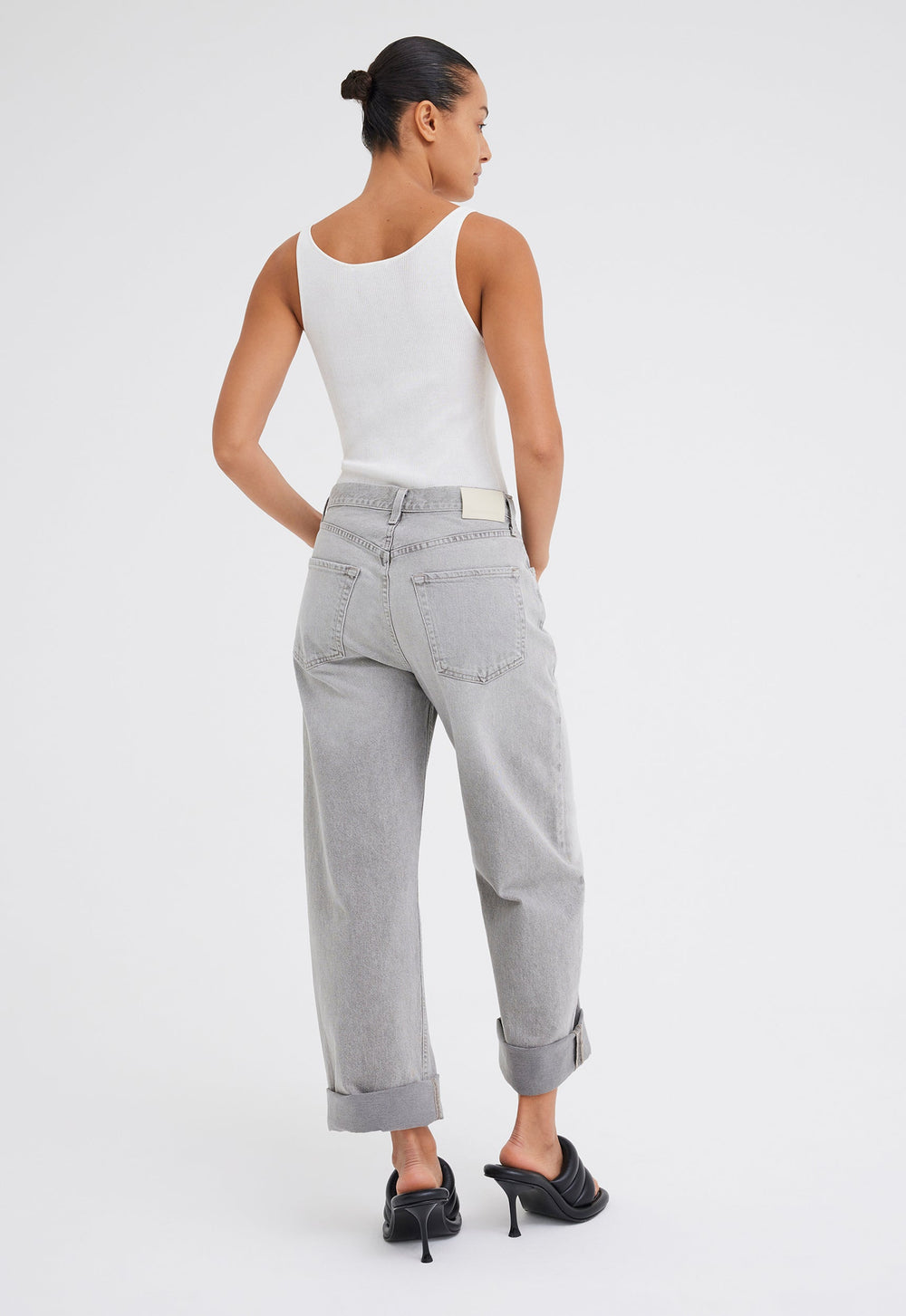 Jac+Jack Citizens of Humanity Ayla Baggy Jean - Quartz Grey